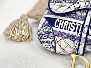 Dior Saddle Around the World 25×6×20cm - 4