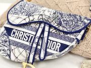Dior Saddle Around the World 25×6×20cm - 2
