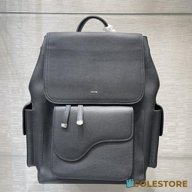 Dior Saddle Backpack Grain Calf Skin Size 38cm - 1