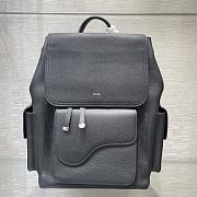 Dior Saddle Backpack Grain Calf Skin Size 38cm - 1
