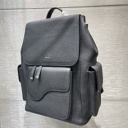 Dior Saddle Backpack Grain Calf Skin Size 38cm - 5