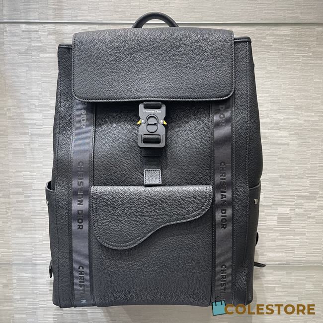 Dior Saddle Leather Backpack  - 1