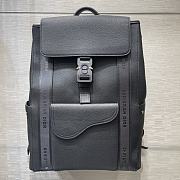 Dior Saddle Leather Backpack  - 1