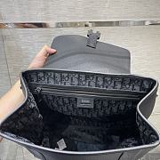 Dior Saddle Leather Backpack  - 3