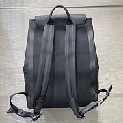 Dior Saddle Leather Backpack  - 6