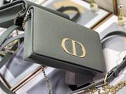 Dior 30 Montaigne Belt Bag Grey Size 19x12.5x4cm - 2