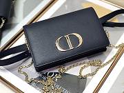 Dior 30 Montaigne Belt Bag Blue Size 19x12.5x4cm - 4