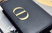 Dior 30 Montaigne Belt Bag Blue Size 19x12.5x4cm - 5