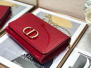 Dior Montaigne Bag Patent Leather Size 19x12.5x4cm - 4