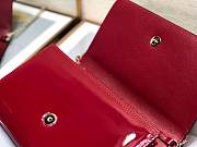 Dior Montaigne Bag Patent Leather Size 19x12.5x4cm - 3