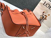 Loewe Hammock Bag in Pink Tulip Calfskin Size 32 x 28 x 15 cm - 2