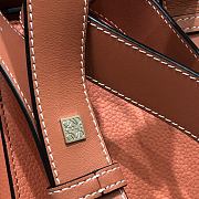 Loewe Hammock Bag in Pink Tulip Calfskin Size 32 x 28 x 15 cm - 5