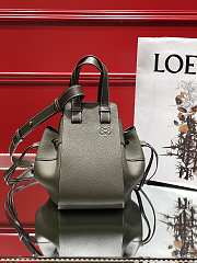 Loewe Hammock Bag in Grey Calfskin Size 32 x 28 x 15 cm - 1