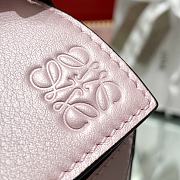 Loewe Puzzle Bag Soft Grained Calfskin Blossom/Pink Size 18*12.5*8cm - 2