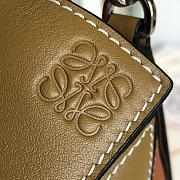 Loewe Puzzle Bag Soft Khaki Calfskin Brown Size 18*12.5*8cm - 3