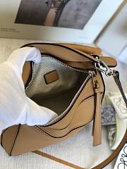 Loewe Puzzle Bag Soft Dark Brown Calfskin Size 18*12.5*8cm - 2