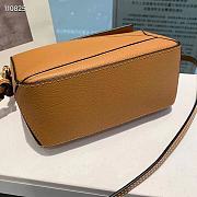 Loewe Puzzle Bag Soft Light Brown Calfskin Size 18*12.5*8cm - 2