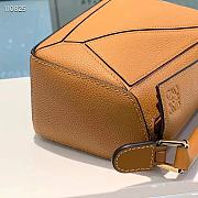Loewe Puzzle Bag Soft Light Brown Calfskin Size 18*12.5*8cm - 4