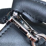 Loewe Puzzle Bag Soft Black Calfskin Size 18*12.5*8cm - 4