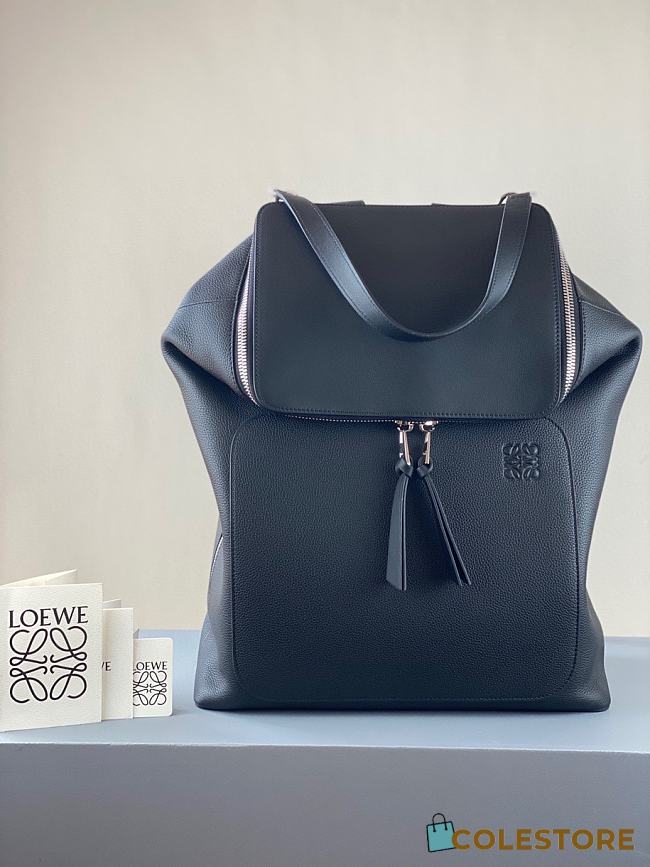 Goya Backpack In Soft Grained Calfskin Size 33x44.5x19 cm - 1