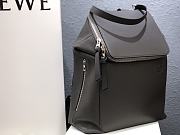 Goya Backpack In Black Grey Soft Grained Calfskin Size 33x44.5x19 cm - 1