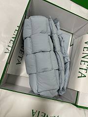 Bottega Veneta Tech Cassette Padded Bag Light Grey 628951 Size 30cm*15cm*7.5cm - 4