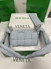 Bottega Veneta Tech Cassette Padded Bag Light Grey 628951 Size 30cm*15cm*7.5cm - 5