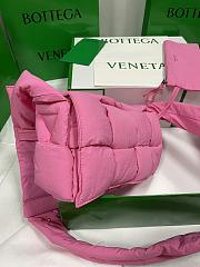 Bottega Veneta Tech Cassette Padded Bag Pink 628951 Size 30cm*15cm*7.5cm - 4