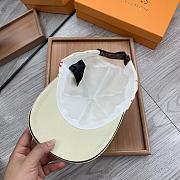 LV Hat 21 Pink&White - 6