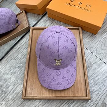 LV Hat 21 Purple