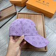 LV Hat 21 Purple - 4