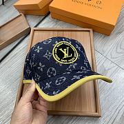 LV Hat 21 Blue&Yellow - 5