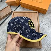 LV Hat 21 Blue&Yellow - 4