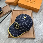 LV Hat 21 Blue&Yellow - 3