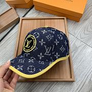 LV Hat 21 Blue&Yellow - 2