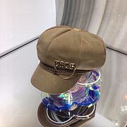 Dior Octagonal Cap Hat - 2