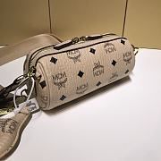 MCM Print Crossbody Bag Size 8.5X10.5X18.5cm - 5