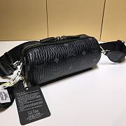 MCM Print Crossbody Bag In Black Size 8.5X10.5X18.5 - 6