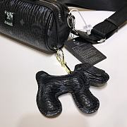 MCM Print Crossbody Bag In Black Size 8.5X10.5X18.5 - 5