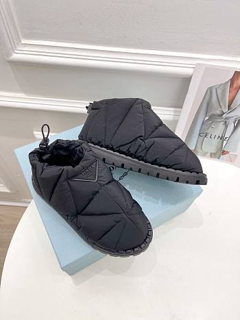 Prada Padded Nylon Slip-on Shoes