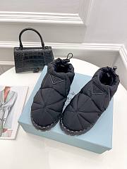 Prada Padded Nylon Slip-on Shoes - 6
