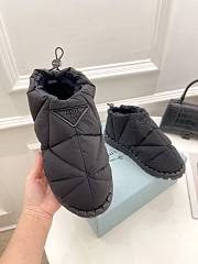Prada Padded Nylon Slip-on Shoes - 5