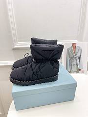 Prada Padded Nylon Booties - 2