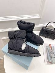 Prada Padded Nylon Booties - 4