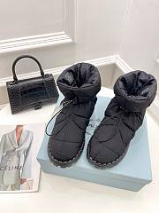 Prada Padded Nylon Booties - 5