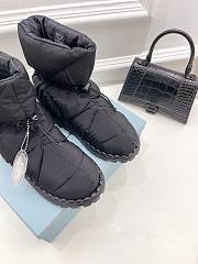 Prada Padded Nylon Booties - 6