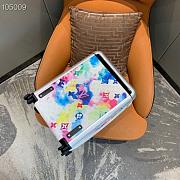 Louis Vuitton Monogram Watercolor Multicolor Suitcase Size 38 x 55 x 21cm - 3
