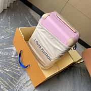 Louis Vuitton Suitcase Pink Epi Leather Size 55x 38x 21cm - 5