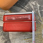 Louis Vuitton Suitcase Red Epi Leather 55cm - 2