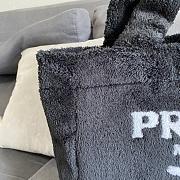 Prada Terry Fabric Tote Bag Size 40×34×16cm - 5